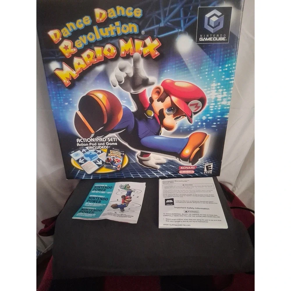 Dance Dance Revolution: Mario Mix Nintendo GameCube Game Pad And Box Only